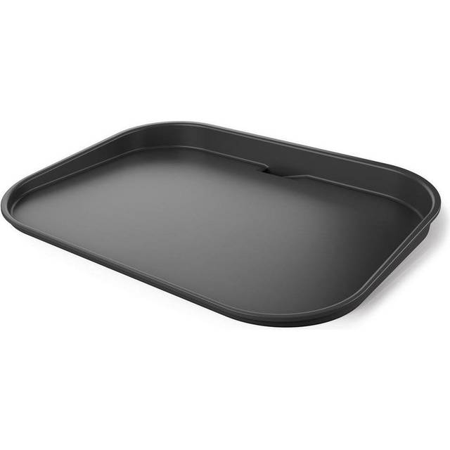 NINJA Woodfire Electric BBQ Grill Flat Plate, Black
