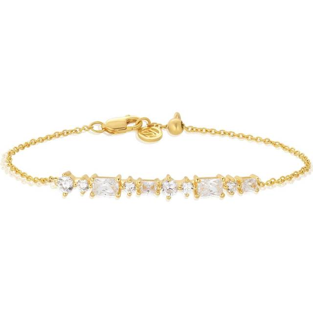 Multicoloured Zirconia Ivrea Bracelet SJ-B12328-XCZ-YG