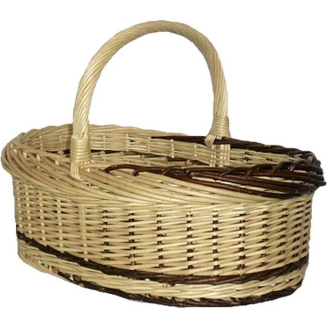 Rustic Willow Norfolk Shopping Basket