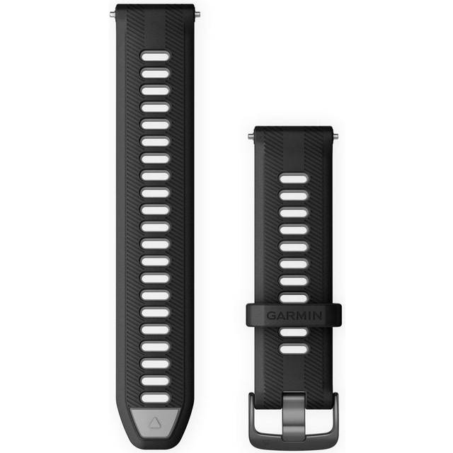 Garmin Quick Release 22 mm Forerunner 965 Armband (Silikon) One Size Unisex - Svart tillbehör för löpare