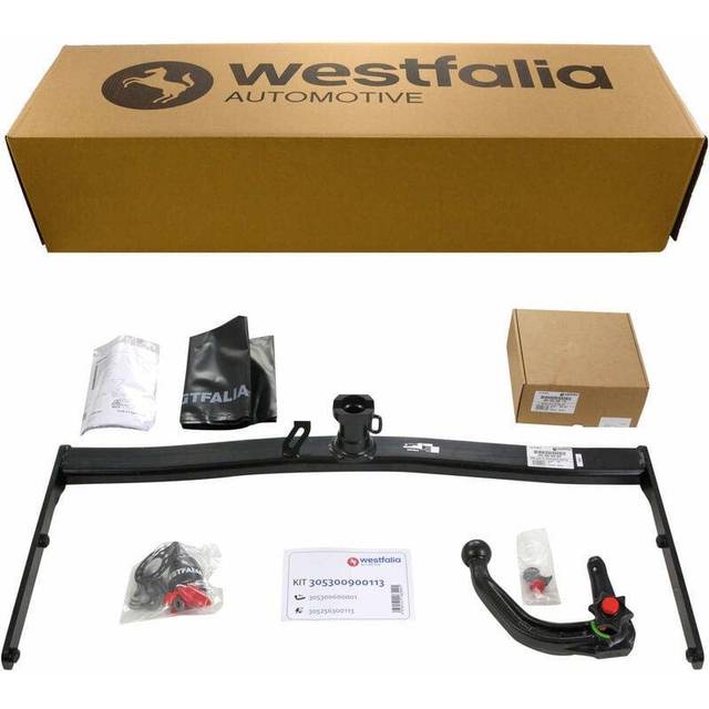 WESTFALIA 305300900113 Dragkrok KIT A40V Kabelsatsen kan utökas med kontinuerlig plusledning, Aktivering krävs