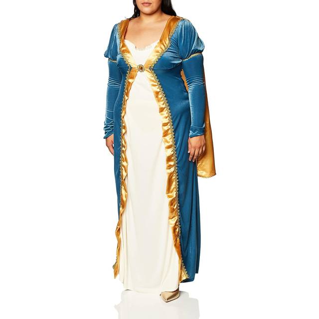 California Costumes Women's Elegant Empress Renaissance Lady Gown  Blue  X-Large