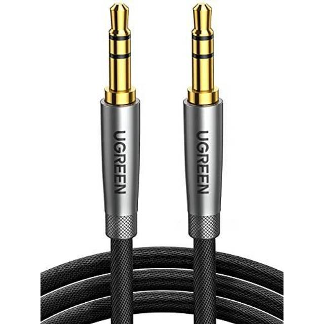 UGREEN 3.5mm Audio Cable Aux Headphone Mini Jack Male to Male Stereo Lead Braided Auxiliary Cord Compatible with Earphone Car Radio Speaker TV iPhone