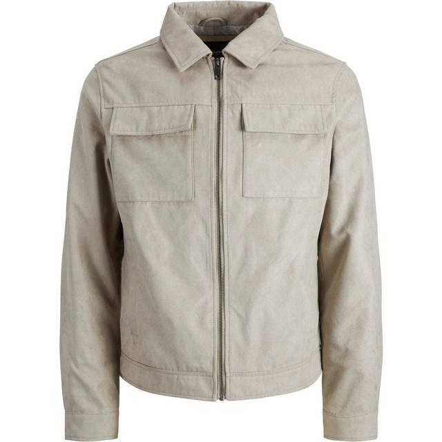 JACK & JONES JJERECYCLE RAW buffertjacka med huva NOOS buffertjacka, marinblå blazer, L, marinblå blazer, L