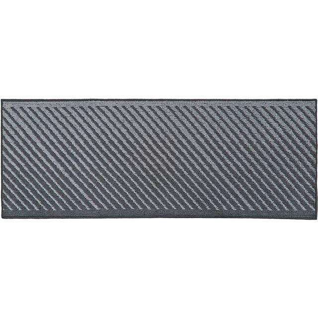 Stellar Machine Washable Latex Backed Runner Doormat, 57x150cm, Grey - 50cm x 150cm