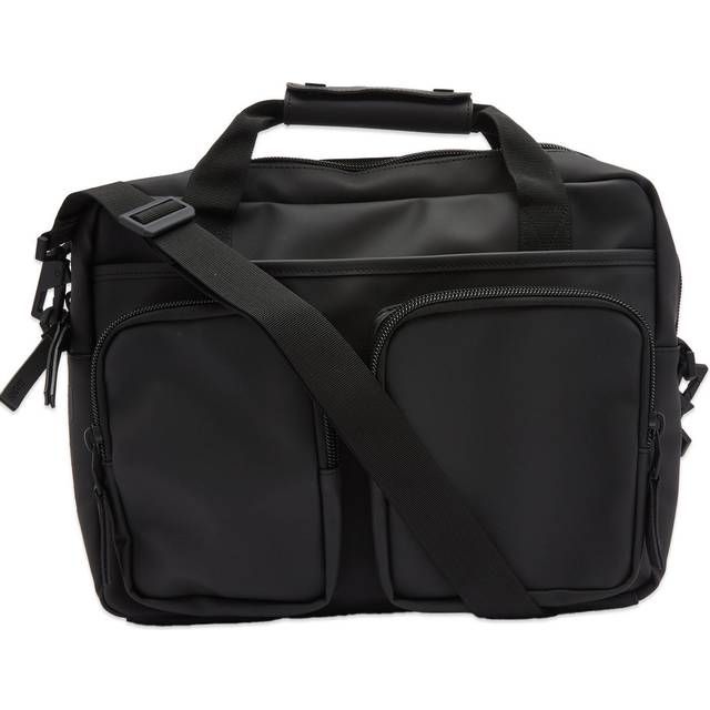 RAINS Texel Matte Shell Tech Bag - Black