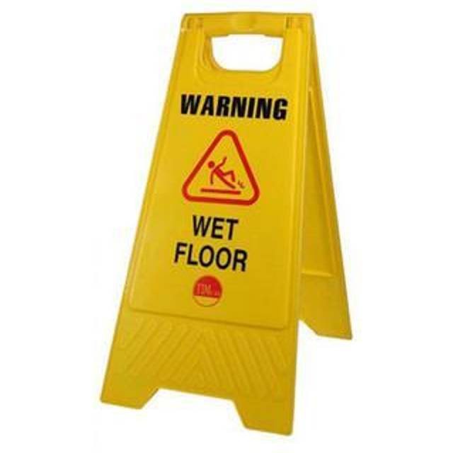 Timco a-frame sign wet floor 610 x 300 x 30 bag 1