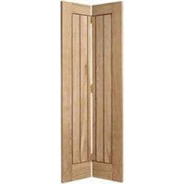 LPD Mexicano Solid Core Internal Bifold Door - Prefinished - 1981 x 686mm Oak BFOMEXPF27