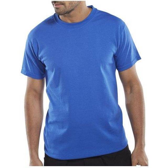 Click Heavy Weight Tee Shirt Royal Blue - Large