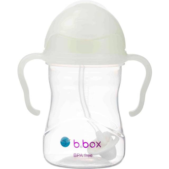 Sippy Cup | Drink from any Angle | Fliptop, Weighted Straw, Leak Proof & Easy Grip | BPA Free, Dishwasher safe | From 6m+ | 240ml/8 oz (Glow)