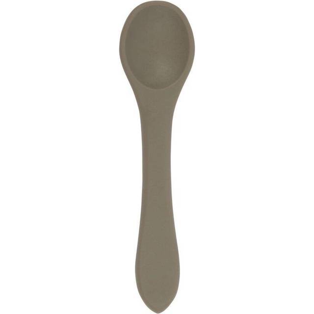 Tiny Dining - Baby Silicone Weaning Spoon - Green (14cm L)