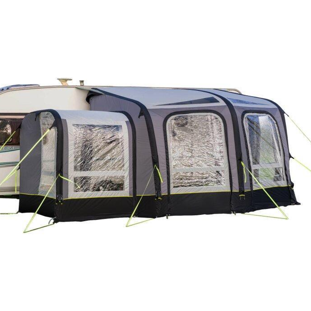 Olpro View Caravan Awning 300 With Porch - Black/Grey