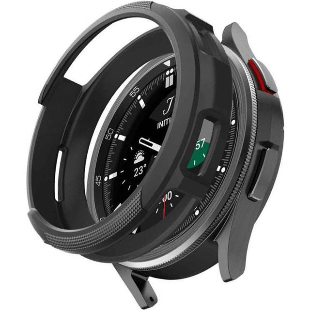 Spigen Liquid Air, matte black - Samsung Galaxy Watch6 Classic 47mm