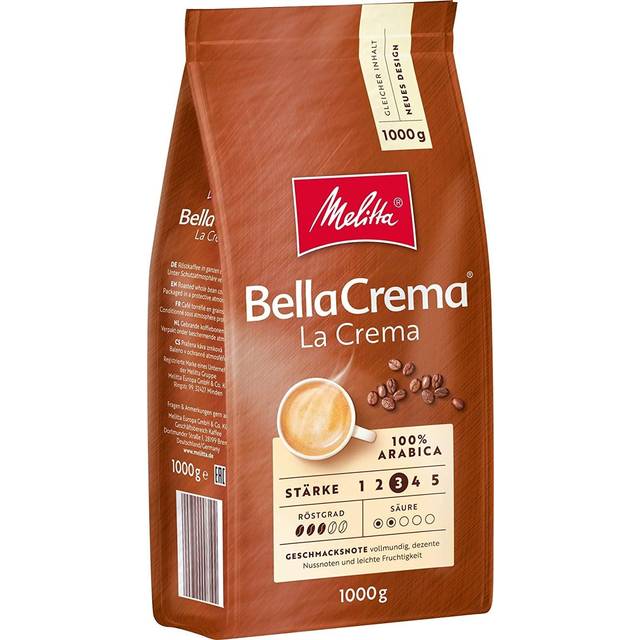 Melitta BellaCrema La Crema Hela Bönor 1kg