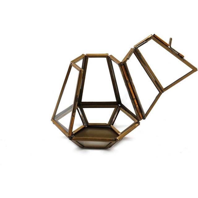 Bronze Glass Tealight Holder Small