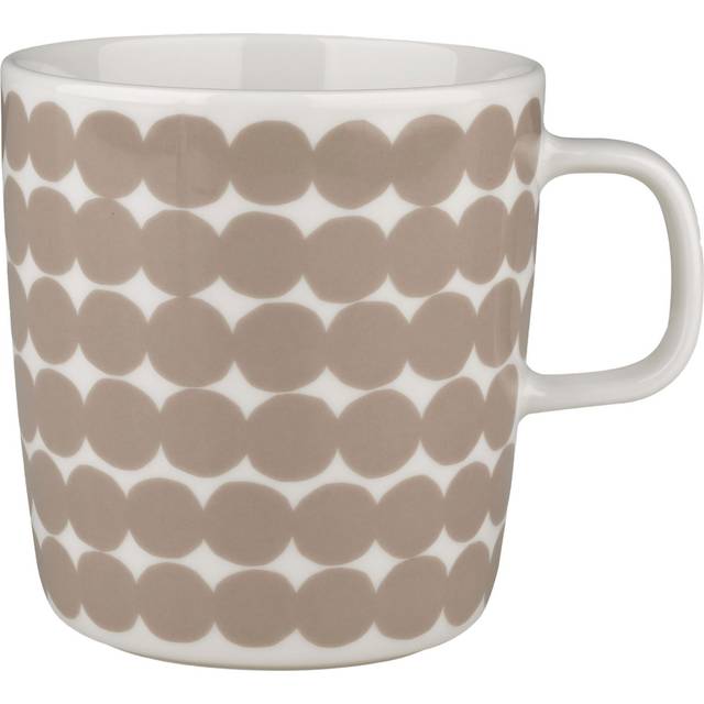 Marimekko Räsymatto mugg 4 dl White-beige