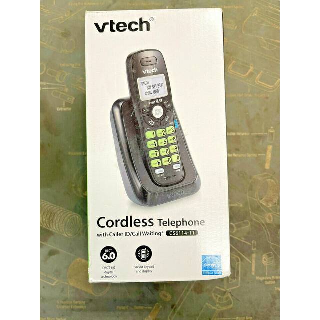 Amzer CS611411 dect_6.0 2-Handset 2-Line Landline Telephone