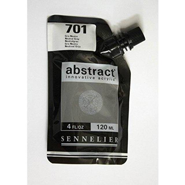 Sennelier Abstract Acrylic Paint 500ml Neutral Grey (Satin)
