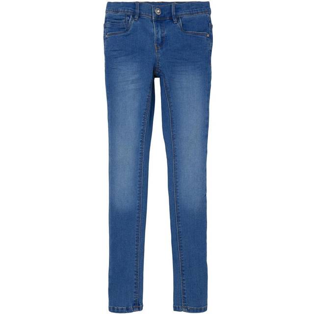 Mid Rise Skinny Jeans - blue - 13Y (153CM)