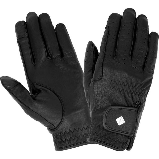 LeMieux Pro Touch Classic læderhandsker Black 0XS unisex