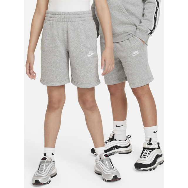 Nike Sportswear Club Fleece Older Kids' French Terry Shorts - Grey - Cotton/Polyester