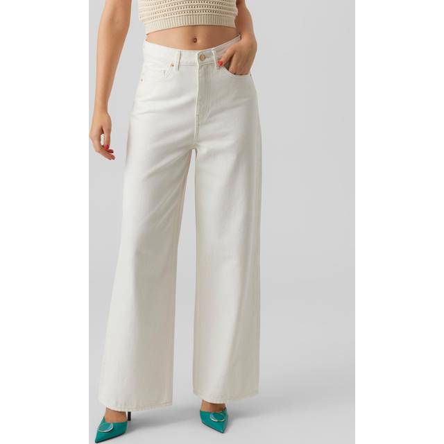 Vmkathy Superhög Midja Vid Passform Jeans - Förbjuda - 25/32