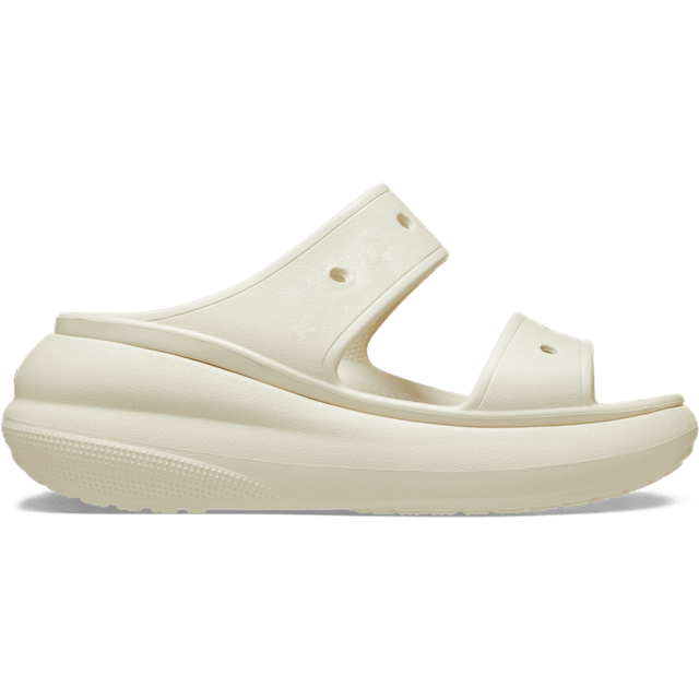 Crocs Womens Bone Crush Sandal - ["Off-White","Beige"] - UK 8