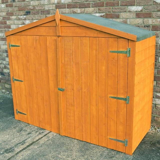 Shire Overlap Bike Store 7x3 - Brown