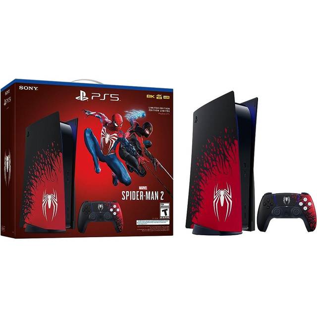 PlayStation 5 Console - Marvels Spider-Man 2 Limited Edition Bundle