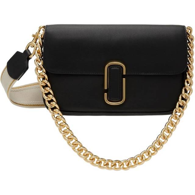 MARC JACOBS leather crossbody shoulder bag - Black high quality