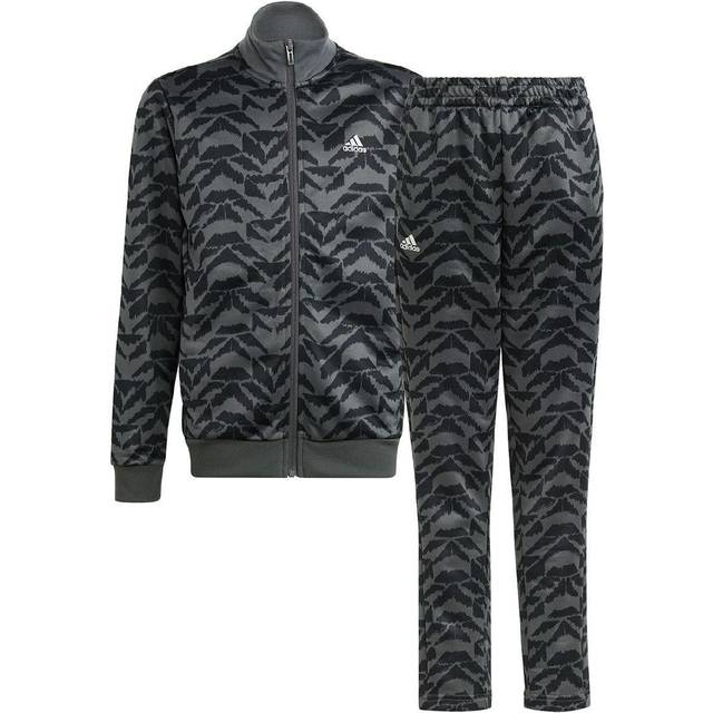 adidas Träningsoverall Football Celebration - Grå/Svart/Vit Barn - ['Grå'] (176 cm)