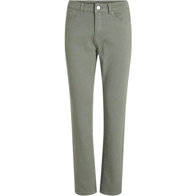 Vila Vibrerande RW jeans färg denim NOOS byxor, Laurel Wreath, 38/32, Laurelkrans, 38W x 32L