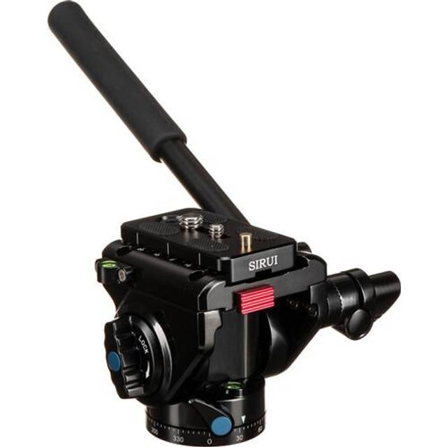 Sirui VA-5X Fluid Video Head with Quick Release Plate, Panorama Base, and Aluminum Body (Black)