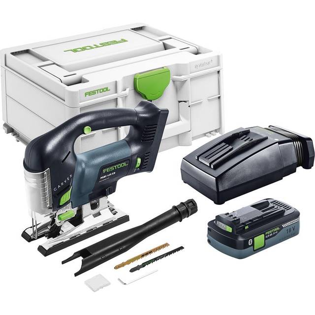 Festool 576533 PSBC420 HPC4,0 EBI-PLUS 18v Carvex Jigsaw 1 x 4.0ah Bat