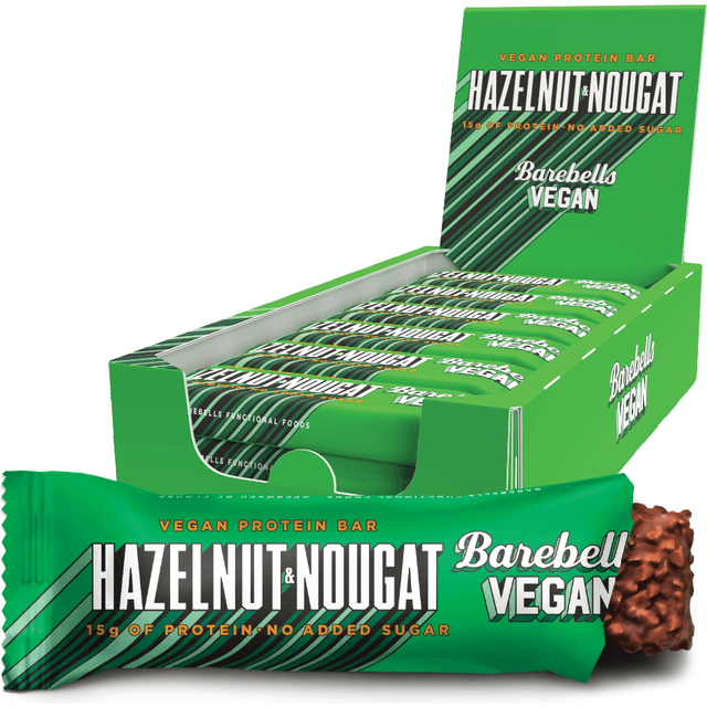 12 X Barebells Vegan Protein Bar 55 G