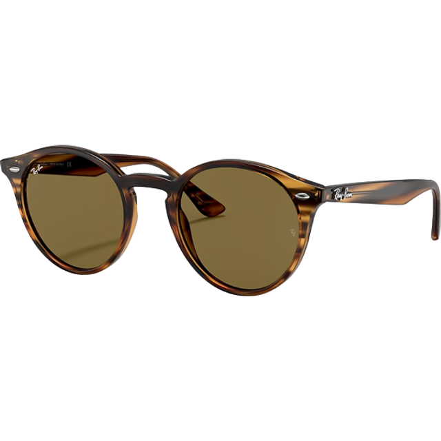 Ray-Ban RB2180F Highstreet Asian Fit 601/71 49 Svarta Solglasögon Män
