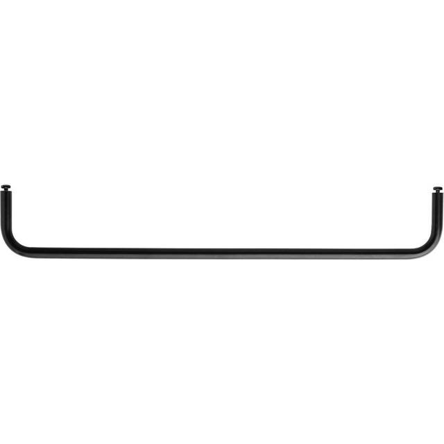 String Stång För Metallhyllplan 58 Cm - Svart