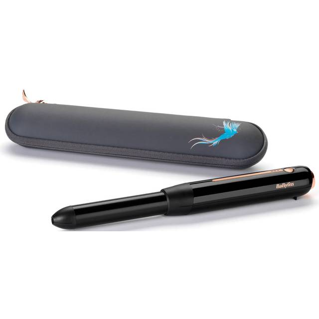 BaByliss 9000 Cordless Waving Wand Large 28mm Barrel - Black
