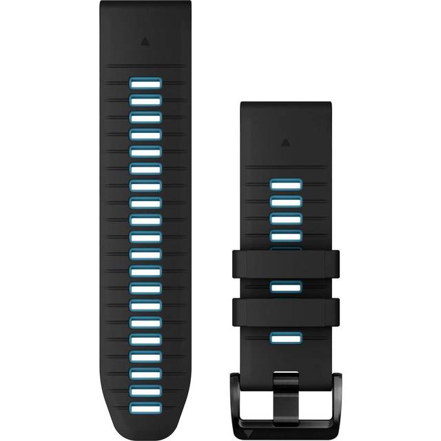 Garmin Epix 51-series 26mm QuickFit Black/Blue Silicone Band