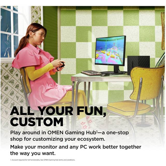HP OMEN 27 Full HD 165Hz Gaming Monitor