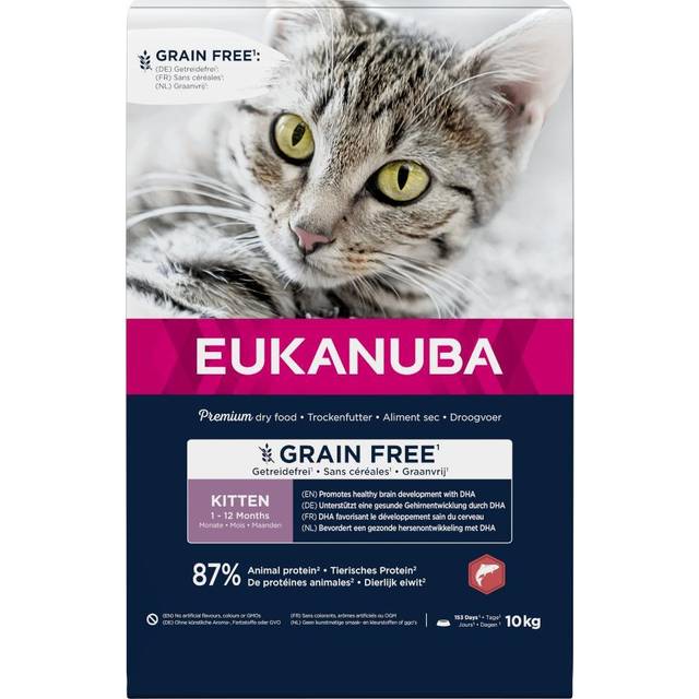 Eukanuba Kitten Grain Free Rich in Salmon - 10 kg