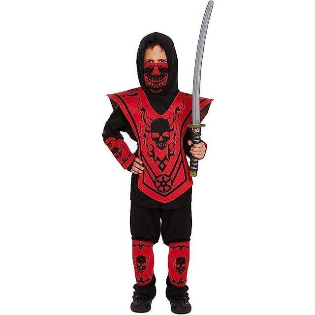 Ninja samurai world book day child kids fancy dress costume to fit age 7-9 yrs