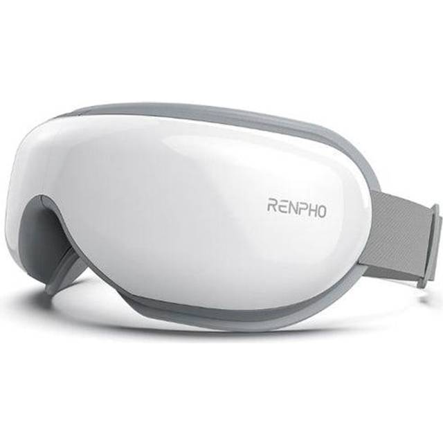 RENPHO Eye Massager with Heat, Air Compression, Wireless Music Rechargeable Eye Therapy Massager for Relieve Eye Strain Dark Circles Eye Bags Dry Eye