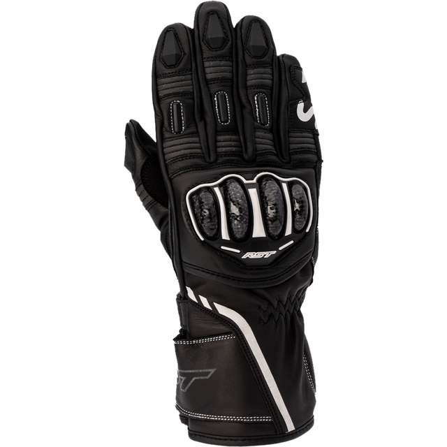 RST S-1, gloves women , color: Black/White , size: 8