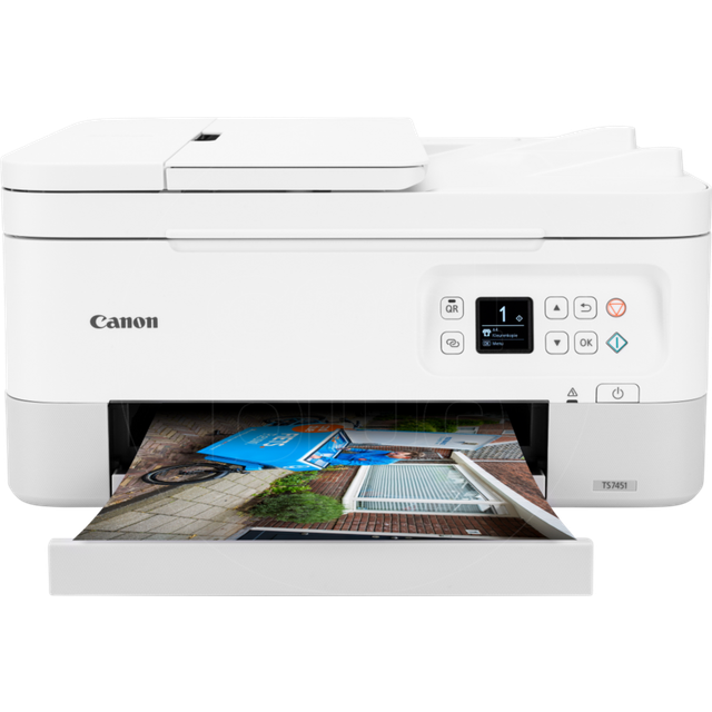 Canon Pixma TS7451i Color 3-i-1 bläckstråleskrivare (vit)