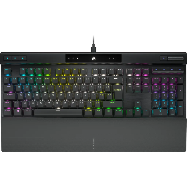 Corsair K70 RGB PRO USB Mechanical Gaming Keyboard Cherry MX Red UK (CH-9109410-UK)