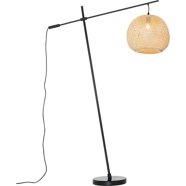 Oriental Outdoor Bamboo Floor Lamp IP44 - Rafael