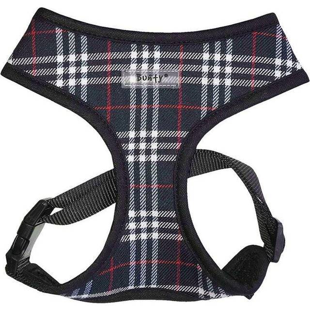 (Large, Navy Blue) Dog Puppy Harness Adjustable No Pull Small Medium Large Dogs