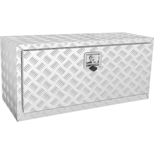 Vevor underbody aluminum truck tool box 36" x 14" x 16" trailer rv tool storage