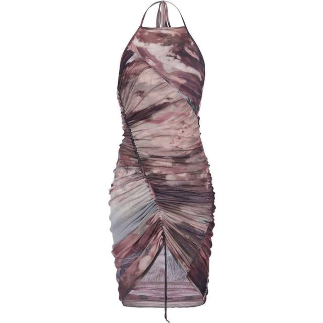 Balmain Multicolor Printed Minidress - AAY MULTICO PASTEL ( - FR 36